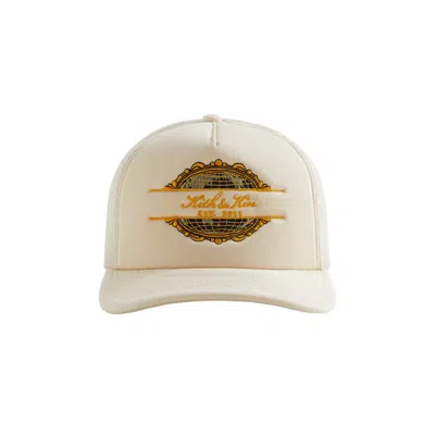 Pre-owned Kith Nolan Poly Foam Trucker 'canvas' | Cream | Men's Size Onesize