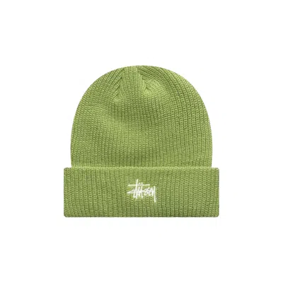 Pre-owned Stussy Basic Cuff Beanie 'dark Mint' | Green | Men's Size Onesize