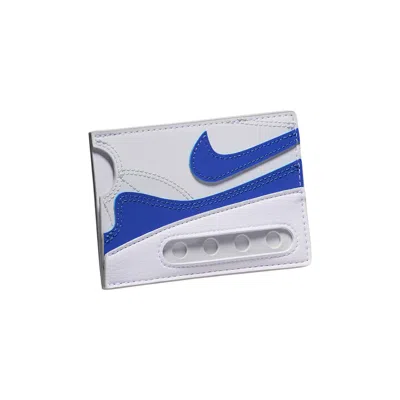 Pre-owned Nike Icon Air Max 1 86 Card Wallet 'white/royal Blue' | Men's Size Onesize