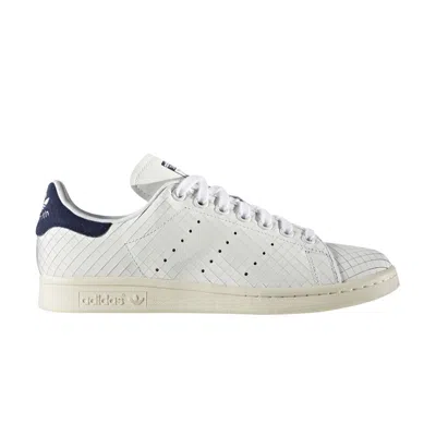 Pre-owned Adidas Originals Adidas Wmns Stan Smith 'sliced White Navy' | Women's Size 7