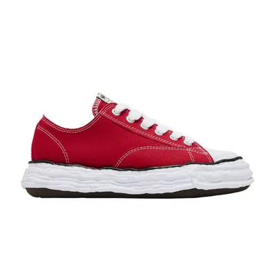 Pre-owned Miharayasuhiro Maison Mihara Yasuhiro Maison Mihara Yasuhiro Peterson 23 Og Sole Canvas Low 'red' | Men's Size 42