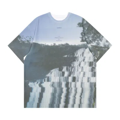 Pre-owned Ader Error Semi-oversized Fit Half Sleeve Knit Top 'blue' | Men's Size L