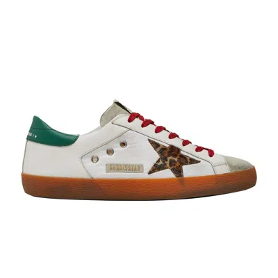 Pre-owned Golden Goose Superstar 'animal Print' | White | Men's Size 42