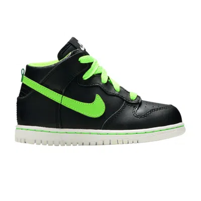 Pre-owned Nike Dunk High Nd Td 'glow In The Dark' | Black | Infant Size 5