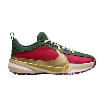 Pre-owned Nike Zoom Freak 5 Nrg Gs 'keep It A Buck' | Red | Kid's Size 5