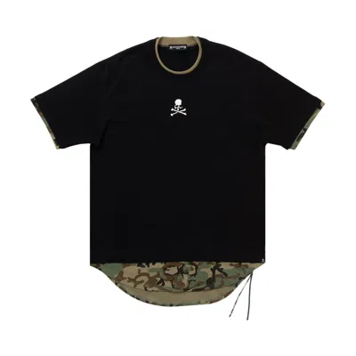 Pre-owned Mastermind Japan Mastermind World Layered Tee 'black/woodland' | Men's Size M