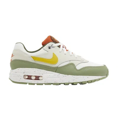 Pre-owned Nike Air Max 1 Gs 'ready, Play!' | Green | Kid's Size 7