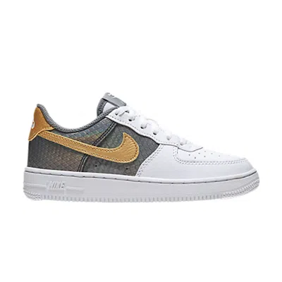 Pre-owned Nike Air Force 1 Se Ps 'baby Dragon - White Gold' | Kid's Size 2.5