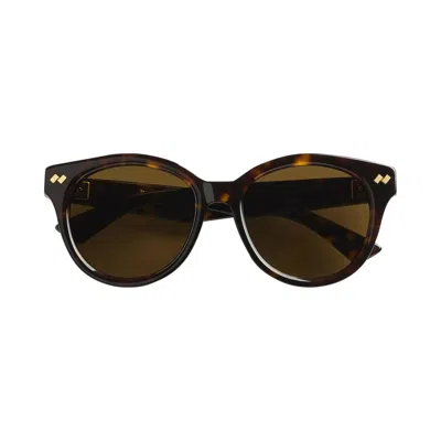 Pre-owned Bottega Veneta Dizzy Round Sunglasses 'big Havana/havana/brown' | Women's Size Onesize