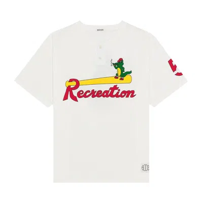 Pre-owned Bode Reptile Rec Tee 'cream' | White | Men's Size M
