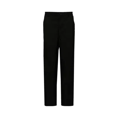 Pre-owned Comme Des Garçons Shirt Wool Polyester Plain Gabardine Pant 'black' | Men's Size M