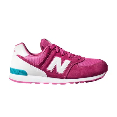 Pre-owned New Balance 574 Big Kid 'pink Blue' | Kid's Size 5.5