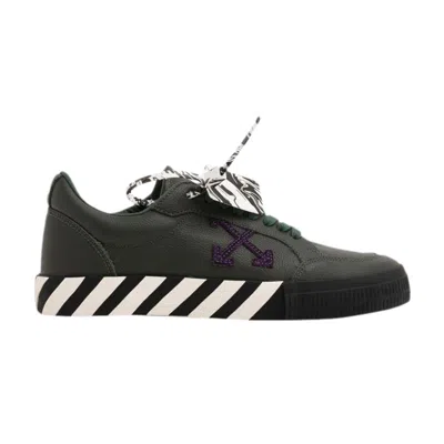 Pre-owned Off-white Vulc Sneaker 'green Violet' | Men's Size 42