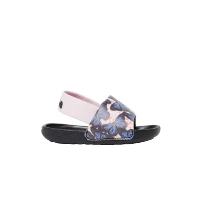 Pre-owned Nike Kawa Slide Se Lb Td 'pink Foam Butterfly' | Infant Size 7