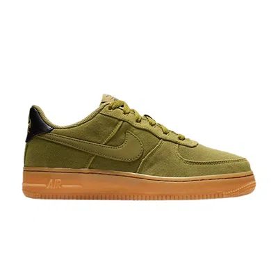 Pre-owned Nike Air Force 1 Lv8 Style Gs 'camper Green' | Kid's Size 4.5
