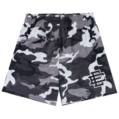 Pre-owned Eric Emanuel Ee Basic Short 'white/black Ee Camo' | Multi-color | Men's Size S