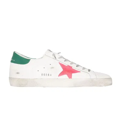 Pre-owned Golden Goose Superstar 'white Lobster Fluo Green' | Men's Size 40
