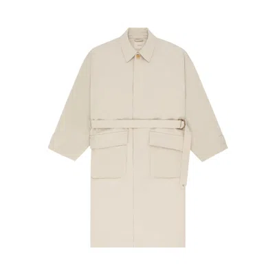 Pre-owned Aimé Leon Dore Belted Top Coat 'silver Birch' | Tan | Men's Size L