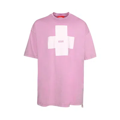 Pre-owned 032c Point Zero Oversized T-shirt 'faded Pink' | Men's Size L