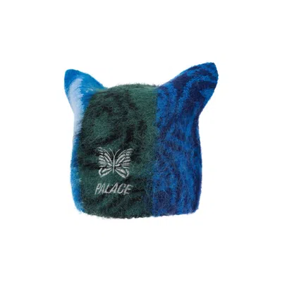 Pre-owned Palace X Needles Hairy Square Beanie 'multi Fabric' | Multi-color | Men's Size Onesize