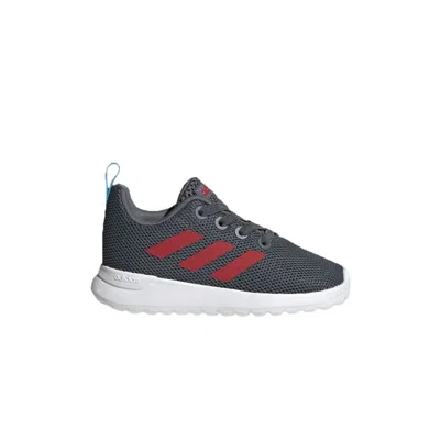 Pre-owned Adidas Originals Adidas Lite Racer Cln Infant 'onix Scarlet' | Grey | Infant Size 6