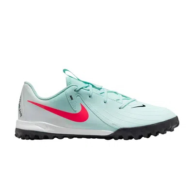 Pre-owned Nike Phantom Gx 2 Club Tf Gs 'mad Energy Pack' | Teal | Kid's Size 1.5 In Blue