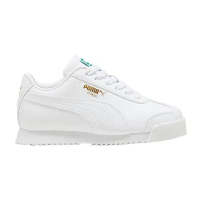 Pre-owned Puma Roma 24 Standard Little Kid 'white' | Kid's Size 3