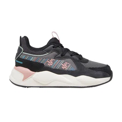 Pre-owned Puma Rs-x Little Kid 'sweater Weather - Cool Dark Grey' | Kid's Size 3 In Gray