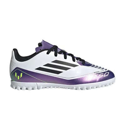Pre-owned Adidas Originals Adidas Messi Adizero F50 Club Tf K 'triunfo Estelar Pack' | Purple | Kid's Size 4.5