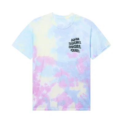 Pre-owned Anti Social Social Club Not Fair Tee 'tie Dye' | Multi-color | Men's Size Xl