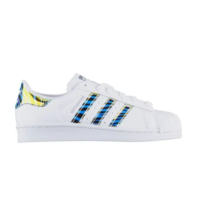 Pre-owned Adidas Originals Adidas Superstar J | White | Kid's Size 5