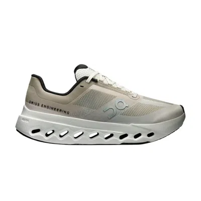 Pre-owned On Wmns Cloudsurfer Next 'fog Ivory' | Grey | Women's Size 8 In Gray