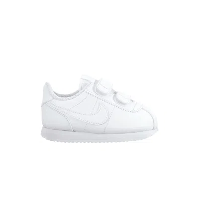 Pre-owned Nike Cortez Basic Sl Td 'triple White' | Infant Size 9