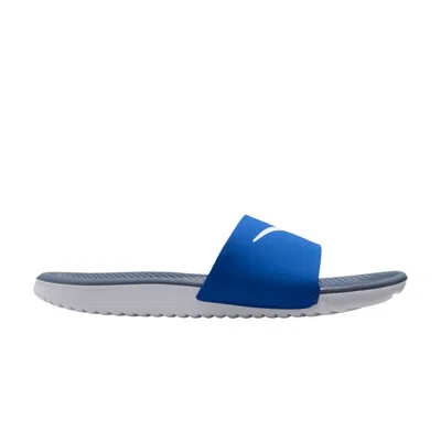 Pre-owned Nike Kawa Slide Gs 'game Royal' | Blue | Kid's Size 7