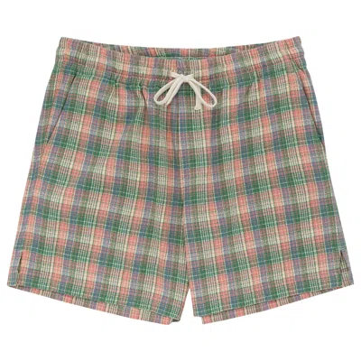 Pre-owned Aimé Leon Dore Patterned Leisure Short 'green' | Multi-color | Men's Size L