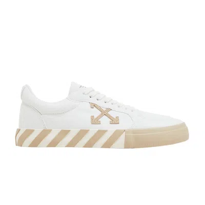 Pre-owned Off-white Vulc Sneaker 'white Sand' | Men's Size 40