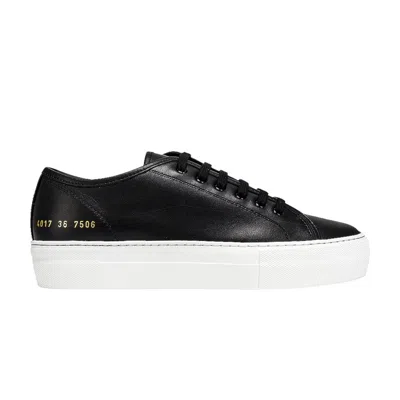 Pre-owned Common Projects Wmns Tournament Low 'super Sole - Black White' | Women's Size 36