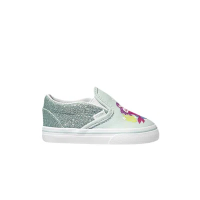 Pre-owned Vans Classic Slip-on Toddler 'mermaid' | Multi-color | Infant Size 9