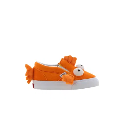 Pre-owned Vans The Simpsons X Fish Slip-on Td 'blinky' | Orange | Infant Size 6