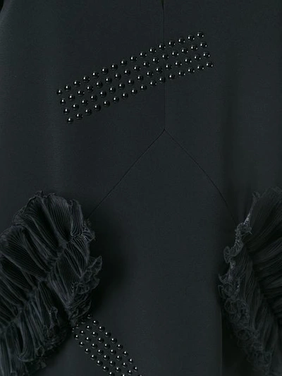 Shop Christopher Kane Keyhole Detail Organza Dress