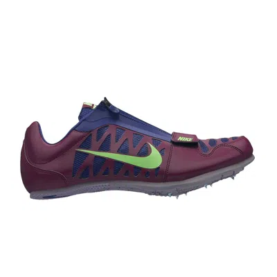 Pre-owned Nike Zoom Long Jump 4 'bordeaux Lime Blast' | Red | Men's Size 12.5