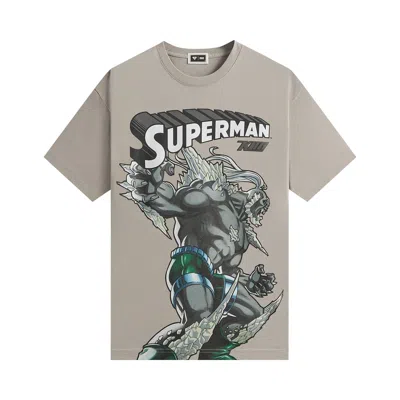 Pre-owned Kith X Superman Doomsday Tee 'pyrite' | Tan | Men's Size S In Brown