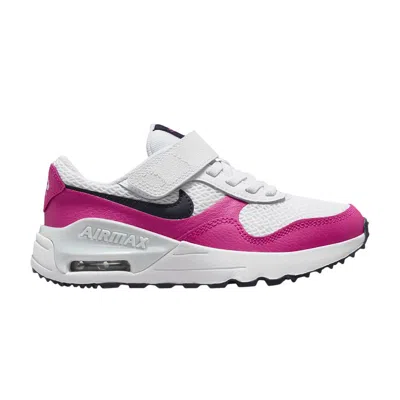 Pre-owned Nike Air Max Systm Ps 'white Fierce Pink' | Kid's Size 1.5