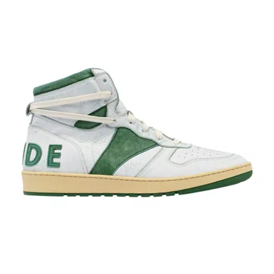 Pre-owned Rhude Rhecess High 'skyline - White Green' | Men's Size 8