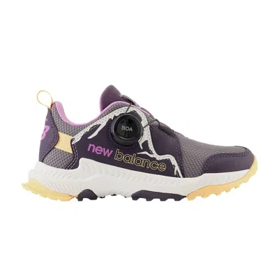 Pre-owned New Balance Dynasoft Trail Magic Boa Little Kid 'zinc Interstellar' | Purple | Kid's Size 11