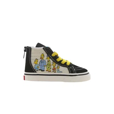 Pre-owned Vans The Simpsons X Sk8-hi Zip Td 'simpsons Family 1987-2020' | White | Infant Size 3