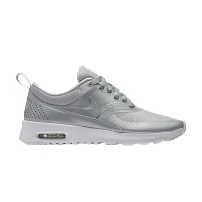 Pre-owned Nike Air Max Thea Se Gs 'metallic Platinum' | Silver | Kid's Size 6