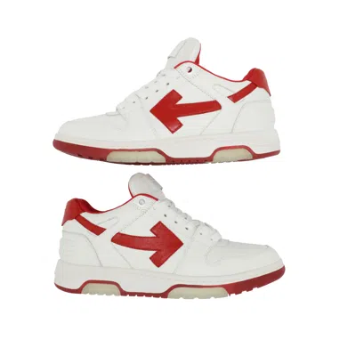 Pre-owned Off-white Out Of Office 'white Red', From The Closet Of Ama Lou | Men's Size 40