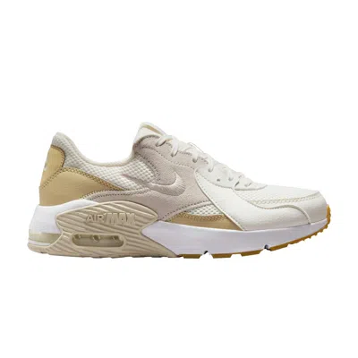 Pre-owned Nike Wmns Air Max Excee 'sail Team Gold Gum' | Cream | Women's Size 7.5 In White
