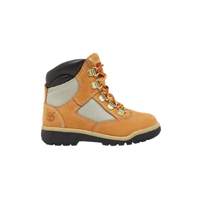 Pre-owned Timberland 6 Inch Field Boot Toddler 'wheat' | Tan | Infant Size 12 In Brown